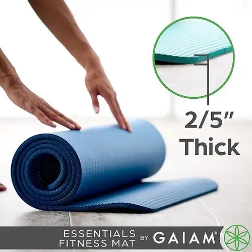 Gaiam Essentials Thick Yoga Mat for Women