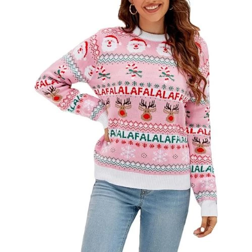 LUBOT 2023 Ugly Christmas Sweaters for Women