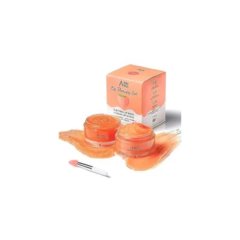 ANAI RUI Lip Balm Mask & Lip Scrub Set – Ultimate Lip Care Kit ​- ulta makeup gift sets