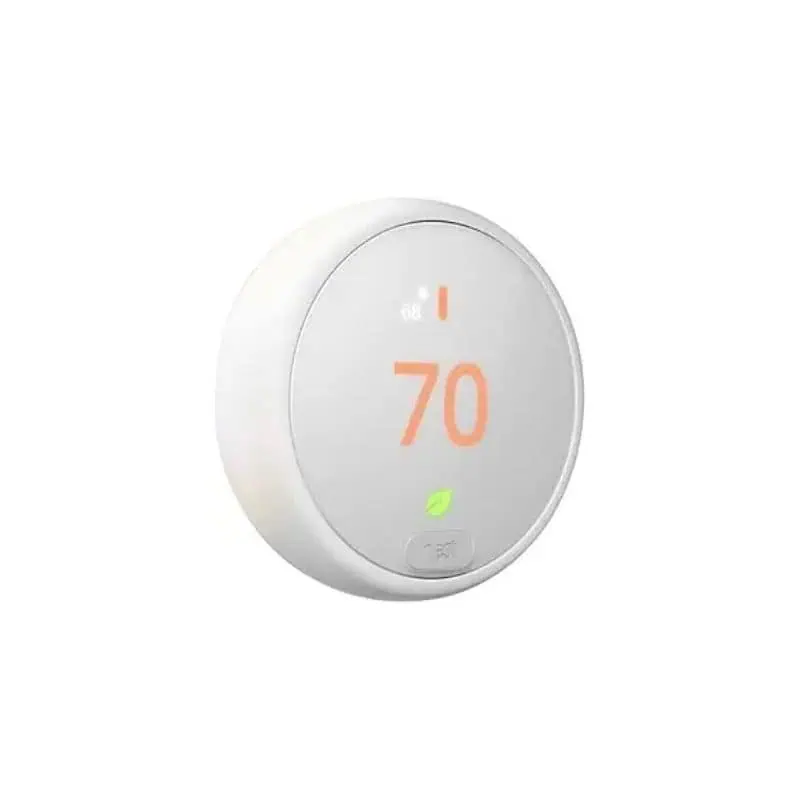 Google Nest Thermostat E - Programmable Smart Thermostat for Home - 3rd Generation Nest Thermostat - Works with Alexa,White