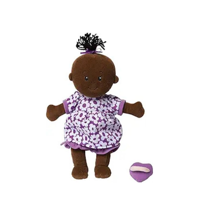 Manhattan Toy Wee Baby Stella Brown 12" Soft Baby Doll ​- best christmas gifts for 1 year old