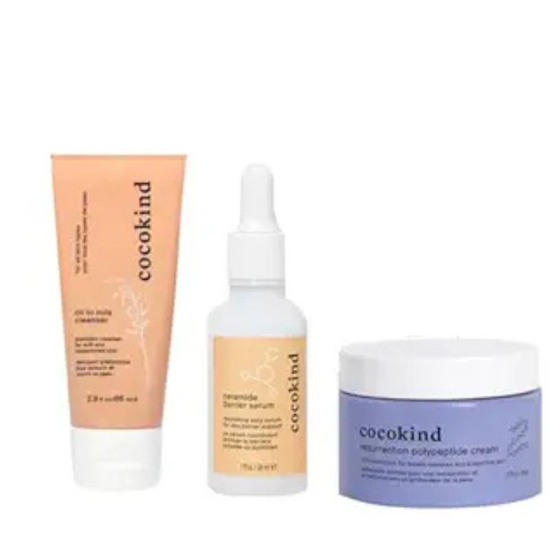 Cocokind Super Serum Trio Gift Set - 3ct ​- skin care gift sets for her