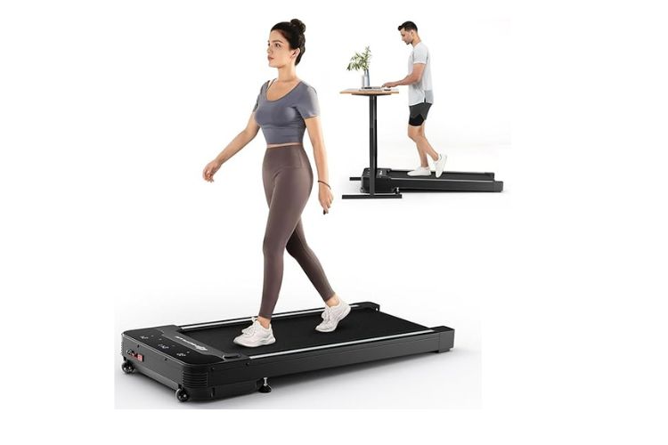 GOPLUS Under Desk Treadmill - best folding treadmill for small space