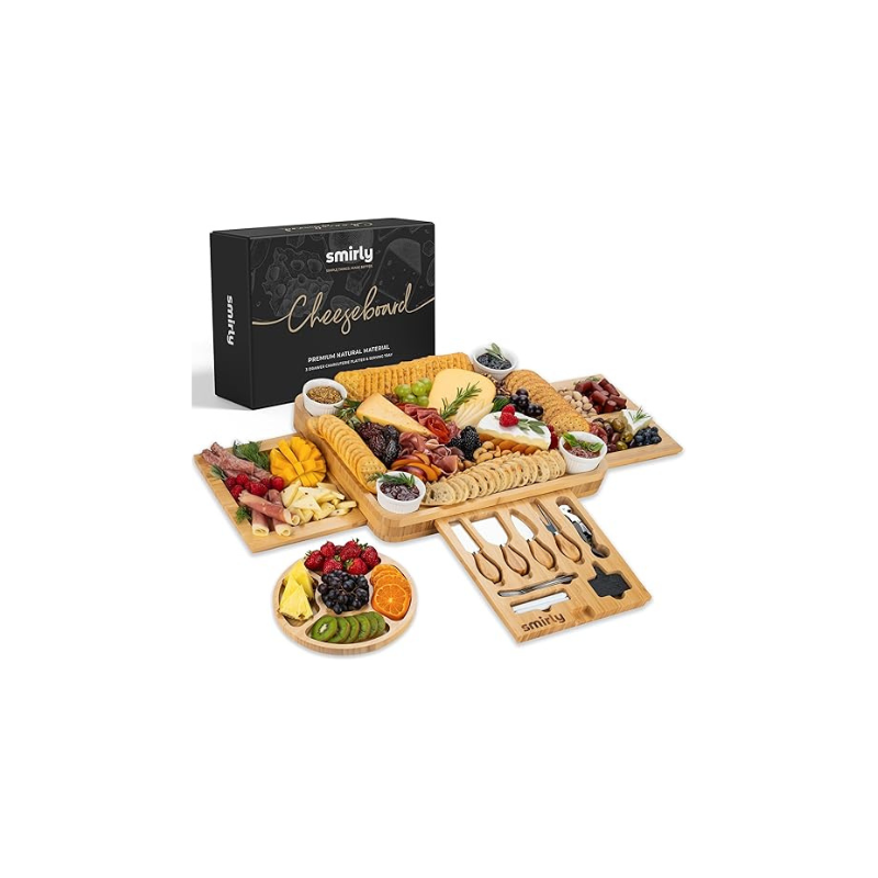 Personalized Charcuterie Boards and Cheese Sets​ - wedding gift ideas