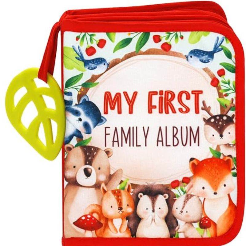 Baby's My First Family Album by Urban Kiddy - gift for 2 year old boy