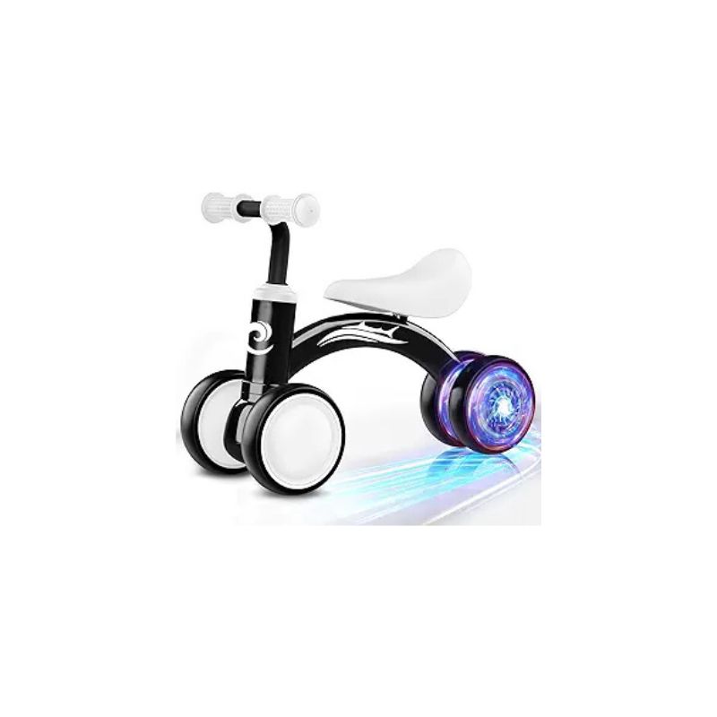 Colorful Lighting Baby Balance Bike Toys for 1 Year Old Boy Gifts​ - christmas gift ideas for 2 year old boy